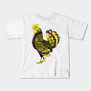 Chicken 3: Intersex Pride (2022) Kids T-Shirt